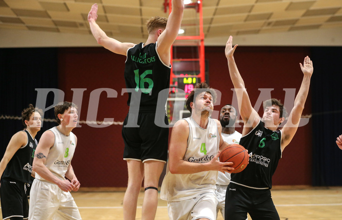 Basketball Zweite Liga 2021/22, Grunddurchgang 17.Runde Basket Flames vs. Deustch Wagram


