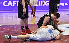 Basketball ABL 2015/16 Playoff Halbfinale Spiel 1 WBC Wels vs Traiskirchen Lions