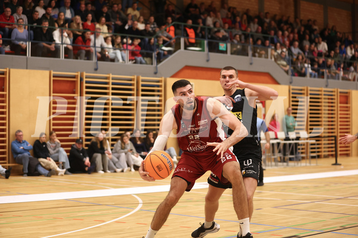 Basketball Zweite Liga 2024/25, Grunddurchgang 7.Runde Mistelbach Mustangs vs. Mattersburg Rocks


