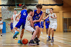 09.11.2024 Österreichischer Basketballverband 2024/25, SLMU14, Basket Flames WAT vs STARS Basketball