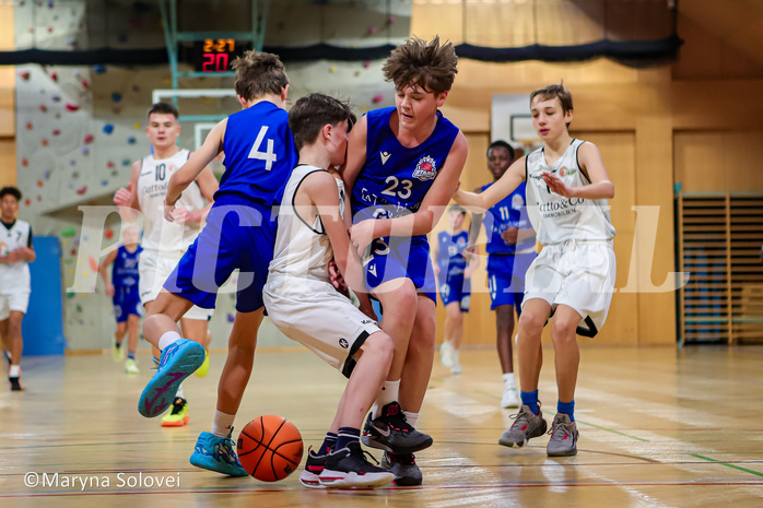 09.11.2024 Österreichischer Basketballverband 2024/25, SLMU14, Basket Flames WAT vs STARS Basketball