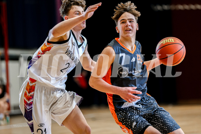 23.03.2025 Österreichischer Basketballverband 2024/25, SLMU16, Post SV Wien vs. Basket Dukes