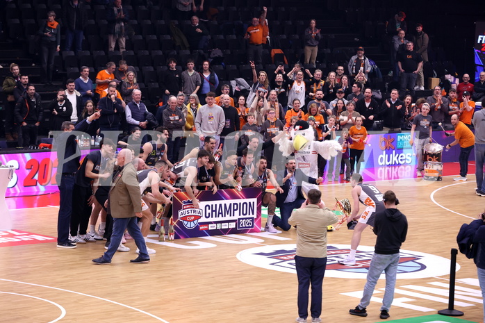 19.01.2025, Graz, Raiffeisen Sportpark, Basketball Austria Cup 2025, Final Four, Finale, Flyer Wels vs. Klosterneuburg Dukes,  