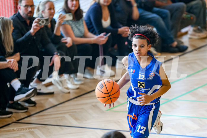 31.03.2025 Österreichischer Basketballverband 2024/25, SLMU14 Basket Flames WAT vs. FSN Baskets Wels