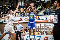 Basketball, ABL 2018/19, Grunddurchgang 35.Runde, Oberwart Gunners, Gmunden Swans, Devin White (5)