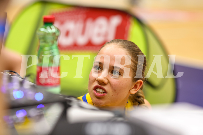 Basketball Damen Superliga 2023/24, Grunddurchgang 9.Runde SKN St. Pölten vs. Vienna United


