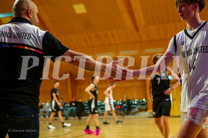 01.12.2024 Österreichischer Basketballverband 2024/25, SLMU16, Post SV Wien vs. Swarco Raiders