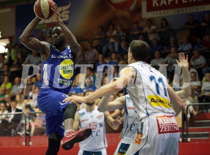 18.05.2017 Basketball ABL 2016/17 3.Halbfinale ece bulls Kapfenberg vs Gmunden Swans