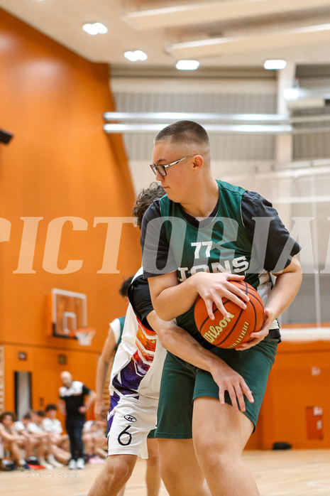 08.03.2025 Österreichischer Basketballverband 2024/25, SLMU16, Post SV Wien vs Dornbirn Lions