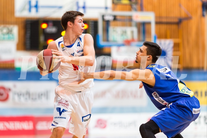 Basketball, ABL 2015/16, Playoff Viertelfinale Spiel 5, Oberwart Gunners vs. Gmunden Swans