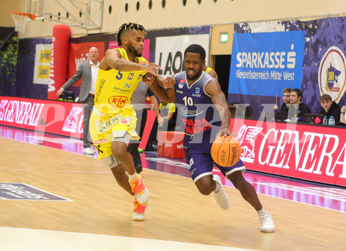 Basketball Superliga 2023/24, Grunddurchgang 14.Runde SKN St. Pölten vs. BBC Nord Dragonz



