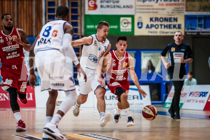 Basketball, ABL 2018/19, Grunddurchgang 1.Runde, Oberwart Gunners, BC Vienna, Mustafa Hassan Zadeh (5)