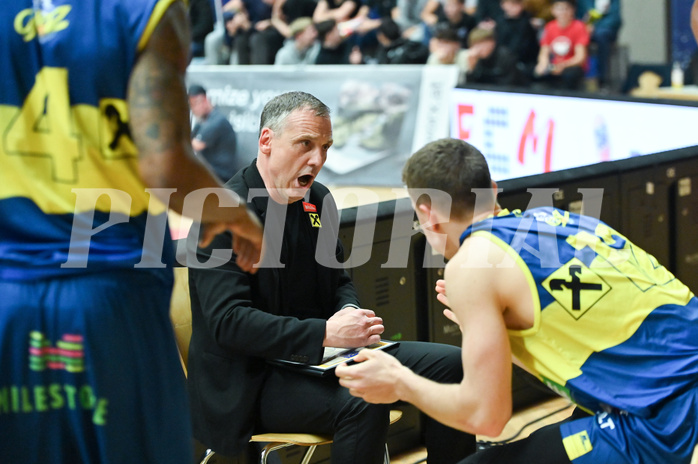Win2Day Basketball Superliga 2023/24, Playoff, Viertelfinale Spiel 3, Flyers Wels vs UBSC Graz