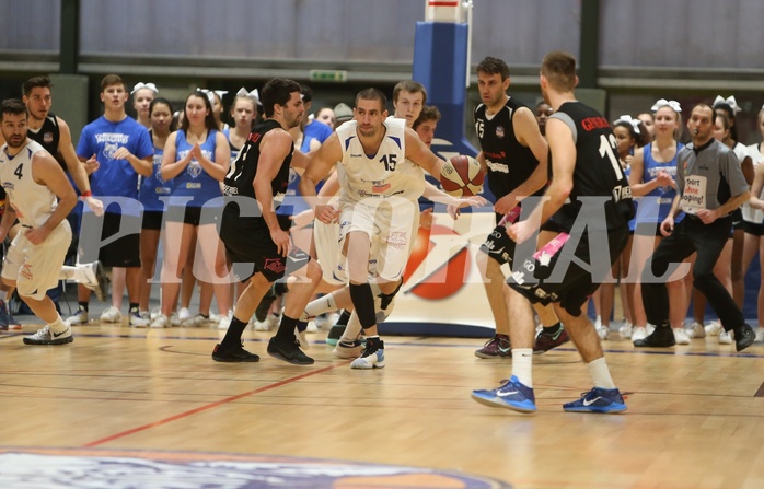 Basketball 2.Bundesliga 2016/17, Grundurchgang 16.Runde D.C. Timberwolves vs. Mattersburg Rocks


