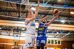 Basketball, bet-at-home Basketball Superliga 2020/21, Grunddurchgang, 14. Runde, Oberwart Gunners, Gmunden Swans, Daniel Friedrich (6)