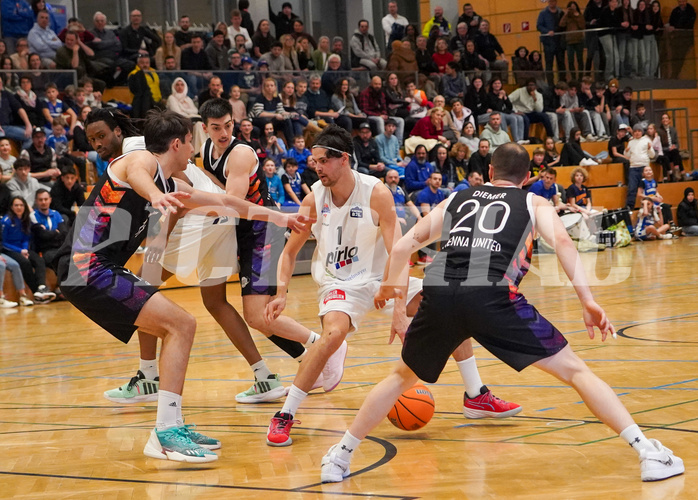 Basketball Zweite Liga 2024/25, Grunddurchgang 19.Runde Kufstein Towersl vs. Vienna United