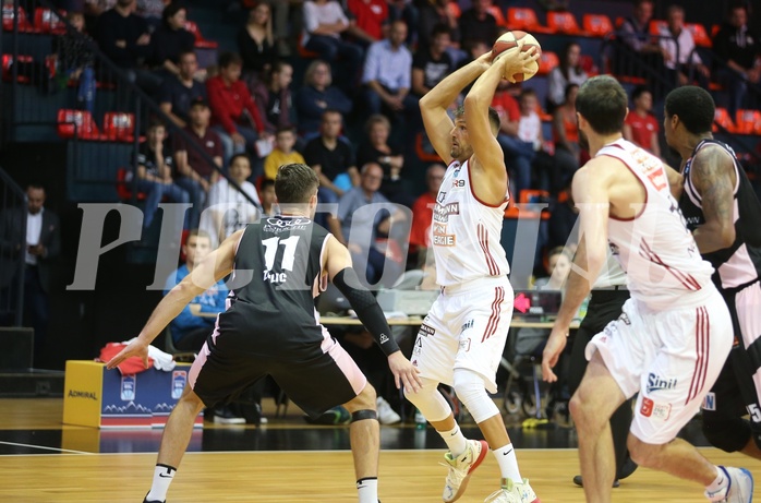 Basketball Basketball Superliga 2019/20, Grunddurchgang 1.Runde BC Vienna vs. Flyers Wels


