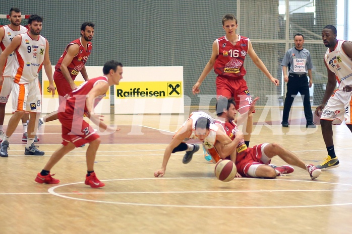 Basketball ABL 2015/16 Vorbereitung NÃ-CUP Finale BK Dukes Klosterneuburg vs. Traiskirchen Lions