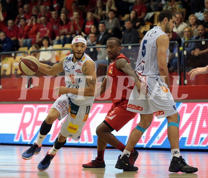 Basketball ABL 2015/16 Playoff Viertelfinale Spiel 3 Kapfenberg Bulls vs WBC Wels 
