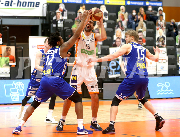 Basketball Superliga 2020/21, 8. Plazierungsrunde Klosterneuburg Dukes vs. Gmunden Swans


