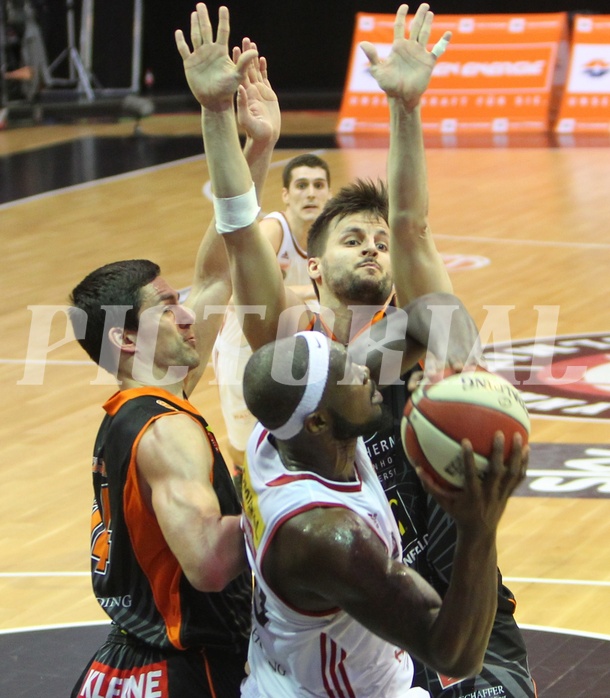 Basketball ABL 2015/16 Grunddurchgang 23.Runde BC Vienna vs. Fürstenfeld Panthers


