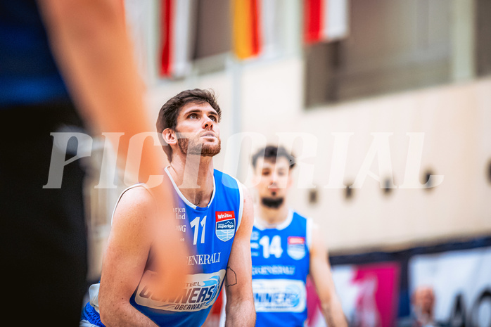 Basketball, Win2Day Superliga 2022/23, 2. Platzierungsrunde, SKN St. Pölten, Oberwart Gunners, John Joseph Rauch (11)
