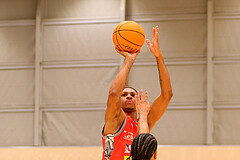 Basketball Superliga 2023/24, Playoff, Viertelfinale Spiel 2 SKN St. Pölten vs. Traiskirchen Lions