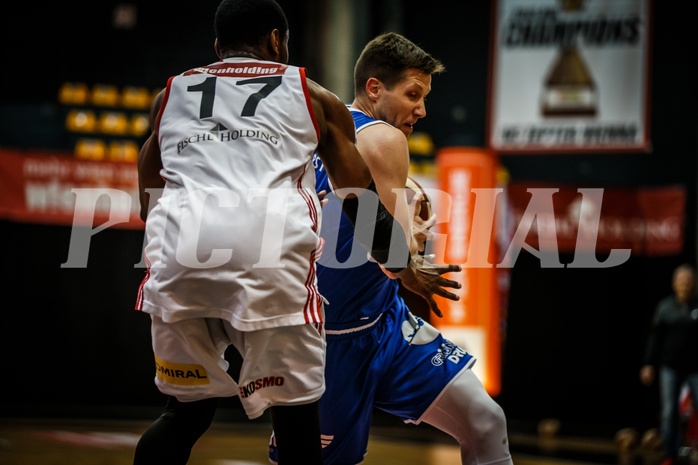 Basketball, ABL 2018/19, Playoff VF Spiel 3, BC Vienna, Oberwart Gunners, Andrius Mikutis (5)