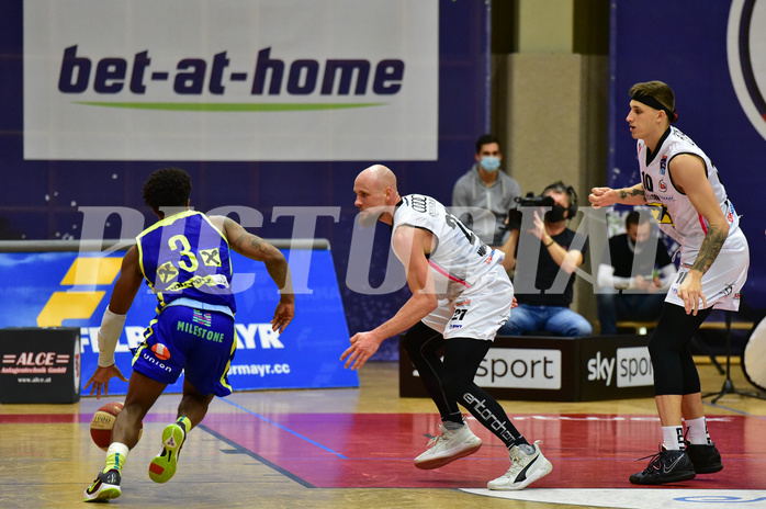Basketball Superliga 2020/21, Grunddurchgang 14. Runde Flyers Wels vs. Graz