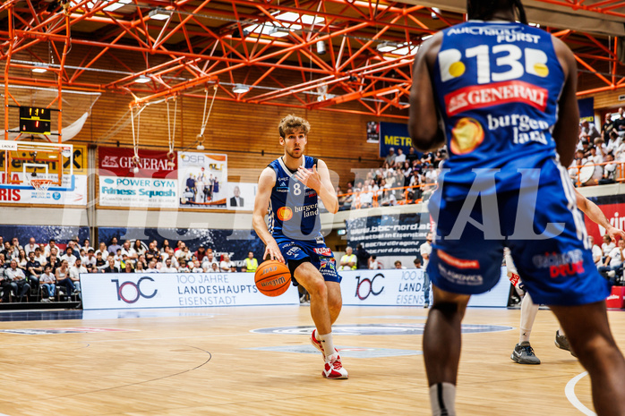 Basketball, win2day Basketball Superliga 2024/25, Playoffs Finale 2. Spiel
, BBC Nord Dragonz, Oberwart Gunners, Florian Köppel (8)