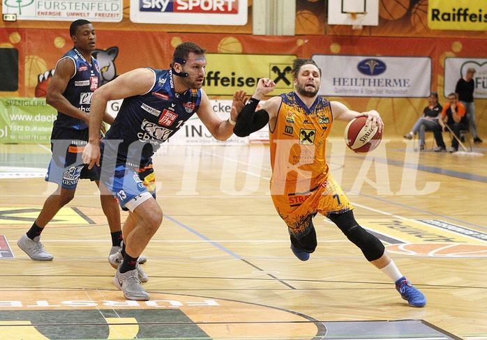 Basketball ABL 2017/18 Grunddurchgang 29.Runde  Fürstenfeld Panthers vs Kapfenberg Bulls