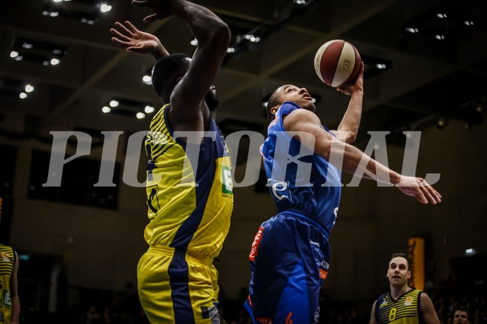 Basketball, ABL 2018/19, Grunddurchgang 17.Runde, UBSC Graz, Kapfenberg Bulls, Elijah Wilson (4)