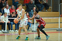 Basketball, Superliga 2024/25, Grunddurchgang 5.Runde, Flyers Wels vs. BC Vienna,
