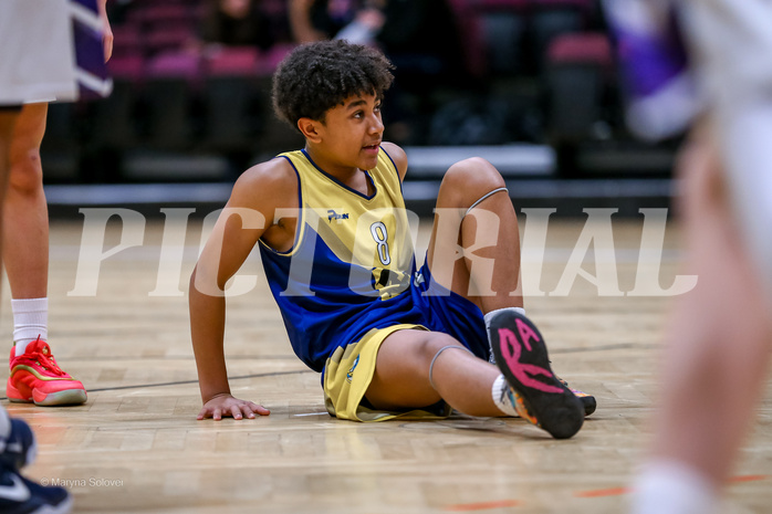 18.01.2025 Österreichischer Basketballverband 2024/25, SLMU14, Vienna United vs. Ubsc Juniors The Castle Gate