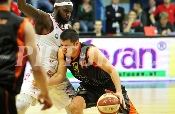 Basketball ABL 2015/16 Grunddurchgang 23.Runde BC Vienna vs. Fürstenfeld Panthers