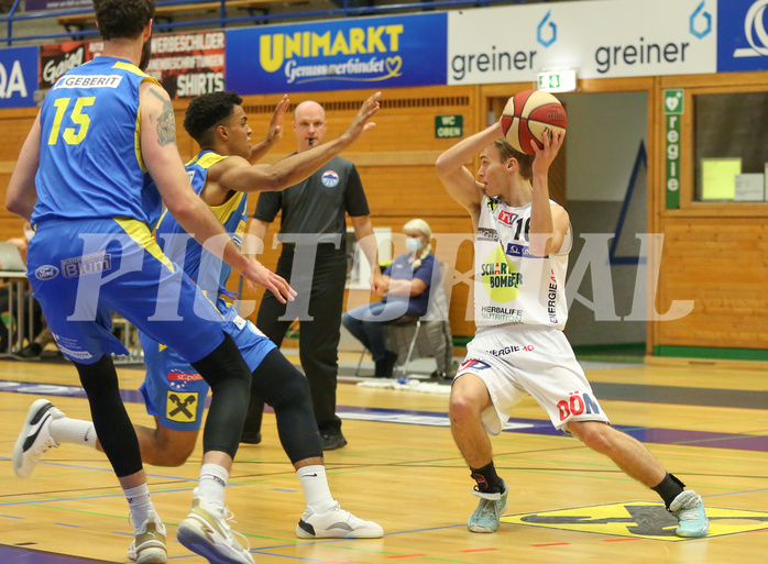 Basketball Superliga 2020/21, Grunddurchgang 8.Runde Gmunden Swans vs. SKN St.Pölten