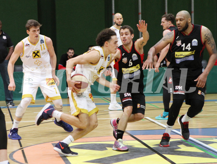 Basketball 2.Bundesliga 2020/21 Halbfinale Spiel 1  Fürstenfeld Panthers vs  Mattersburg Rocks