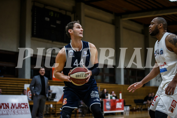 Basketball, Basketball Zweite Liga, Grunddurchgang 14.Runde, Mattersburg Rocks, BBC Nord Dragonz, Fuad Memcic (44)