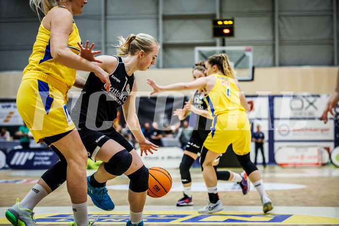 Basketball, Win2Day Basketball Damen Superliga 2023/24, Grunddurchgang 2.Runde, SKN St.Pölten, Basket Flames, Isabelle Fleischanderl (7)