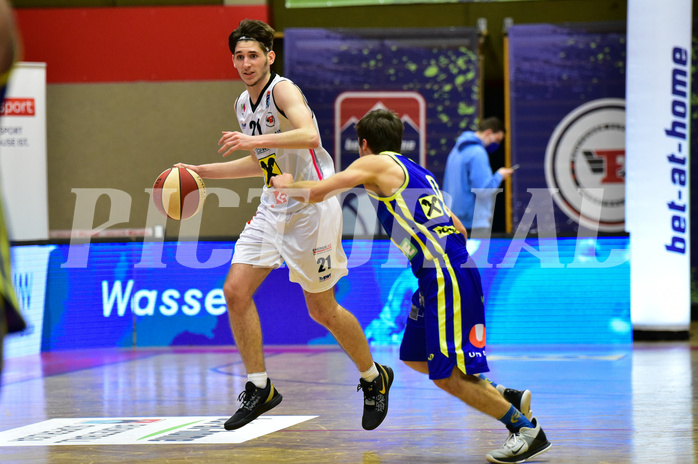Basketball Superliga 2020/21, Grunddurchgang 14. Runde Flyers Wels vs. Graz