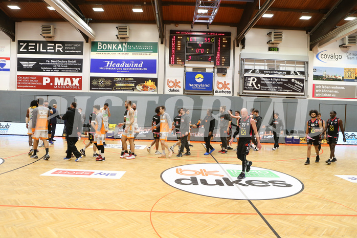 Basketball Superliga 2021/22, Grunddurchgang 17.Runde Klosterneuburg Dukes vs. Flyers Wels