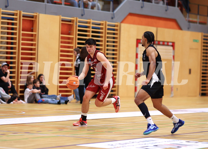 Basketball Zweite Liga 2024/25, Grunddurchgang 21.Runde Mistelbach Mustangs vs. Raiders Tirol