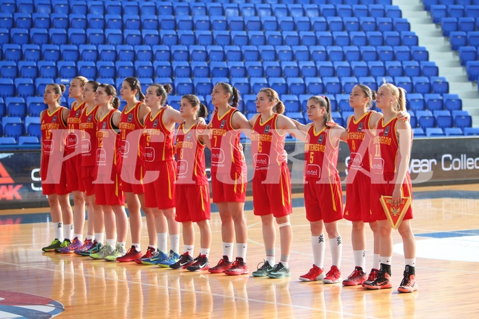 FIBA Europe EC U20 Women Division B Romania vs Montenegro