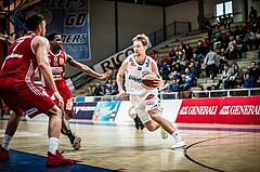 Basketball, ABL 2017/18, Grunddurchgang 27.Runde, Oberwart Gunners, BC Vienna, Georg Wolf (10)