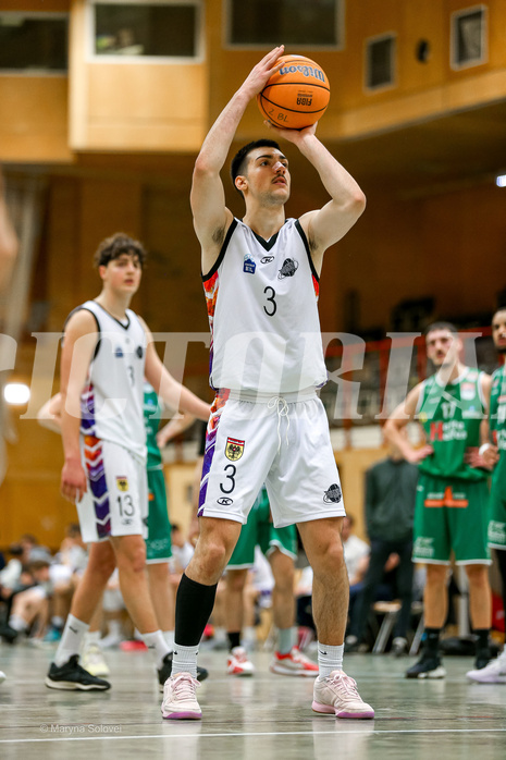 Basketball Zweite Liga 2024/25, Grunddurchgang 14.Runde Vienna United vs. Future Team Steiermark