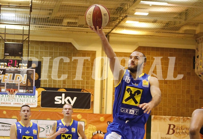 Basketball ABL 2015/16 Grunddurchgang 16.Runde  Fürstenfeld Panthers vs UBSC Graz
