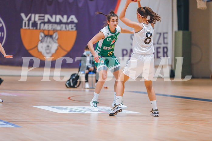 Basketball Austria Damen Cup 2020/21, Cup Semifinale D.C. Timberwolves vs. UBI Graz
