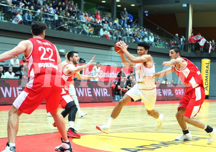 Basketball FIBA Basketball World Cup 2019 European Qualifiers,  First Round Austria vs. Georgia


