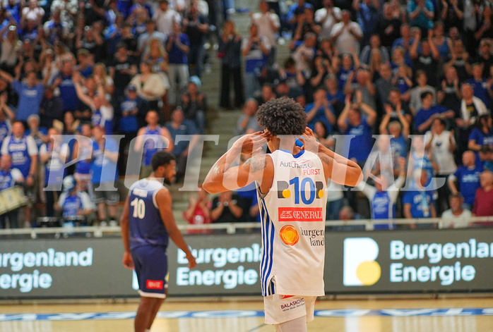 Basketball, Basketball Superliga 2024/25, Playoffs, Finale Spiel 1, Oberwart Gunners vs. BBC Nord Dragonz