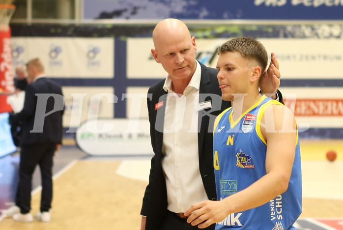 Basketball Superliga 2022/23, Grunddurchgang 6.Runde SKN St.Pölten vs. Gmunden Swans